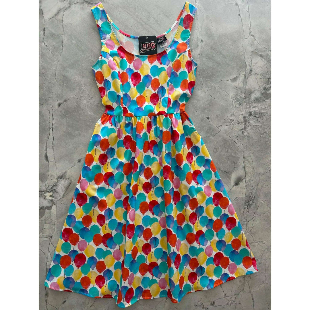 Balloons Fit & Flare Dress - Small only