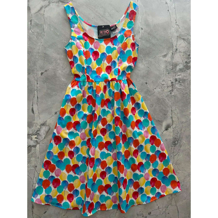 Balloons Fit & Flare Dress - Small only