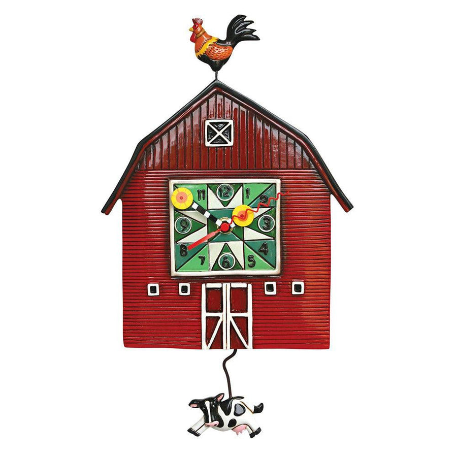 Barn Yard Wall Clock by Allen Designs - Quirks!