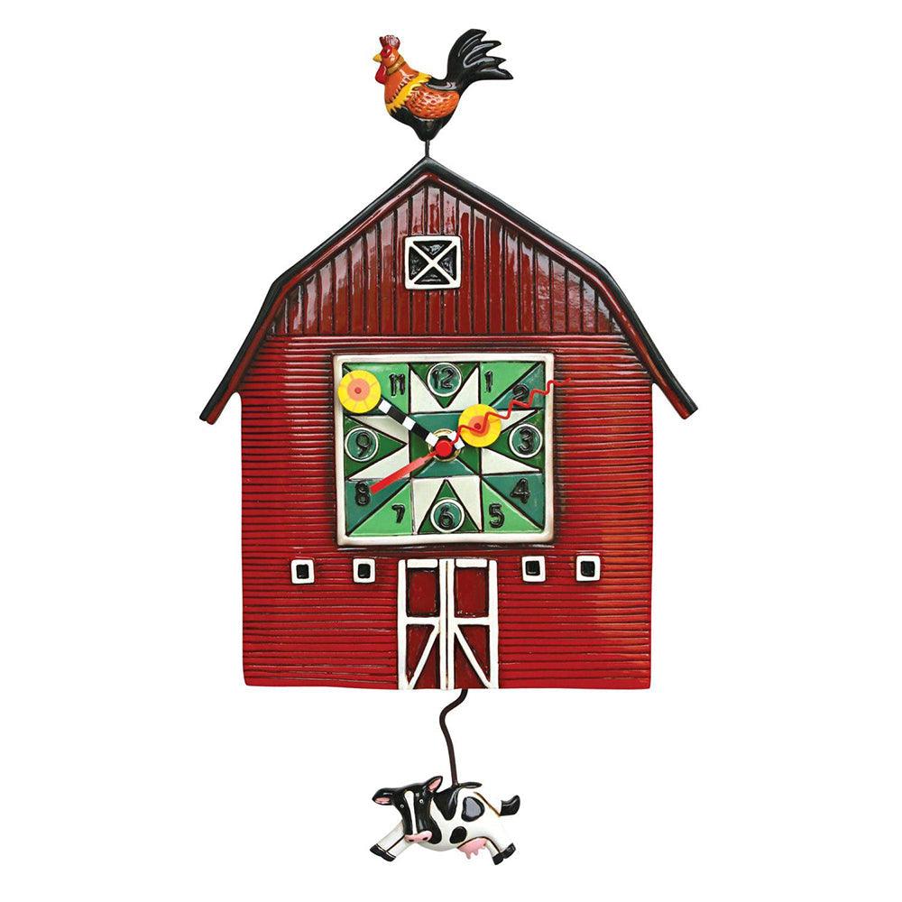 Barn Yard Wall Clock by Allen Designs - Quirks!