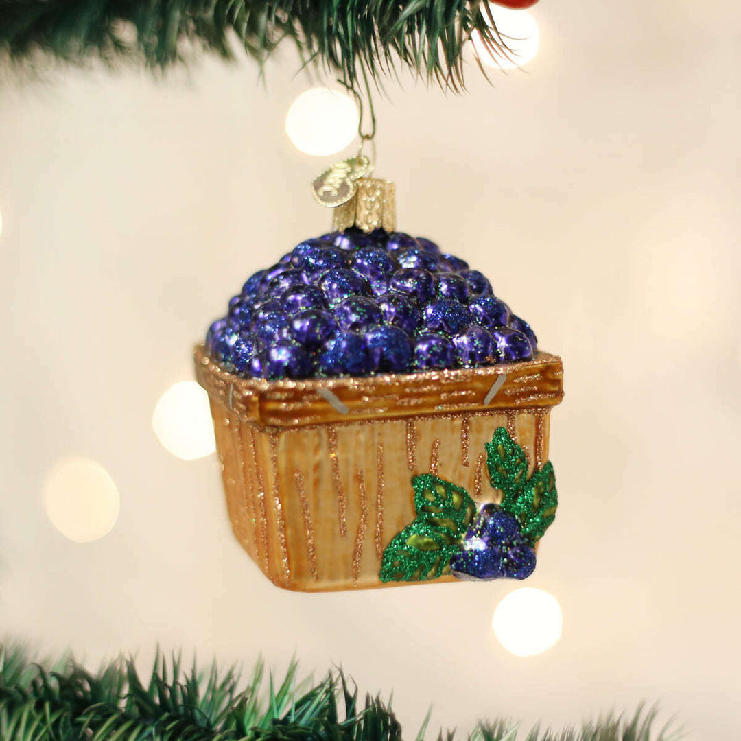 Basket Of Blueberries