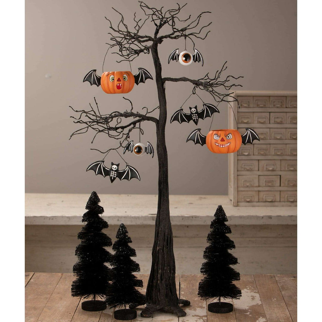 Batty Skeleton Ornament by Bethany Lowe Designs, image 4