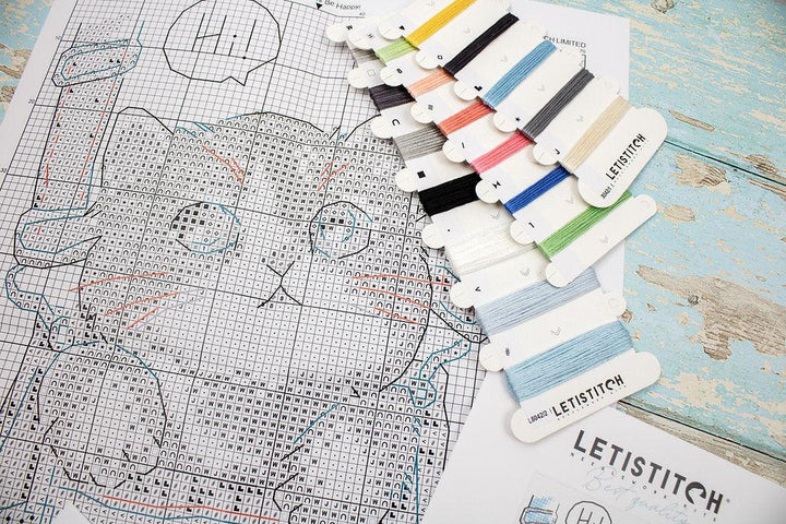 Be Happy L8042 Counted Cross Stitch Kit