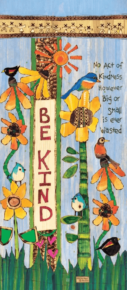 Be Kind 40" Art Pole - Quirks!