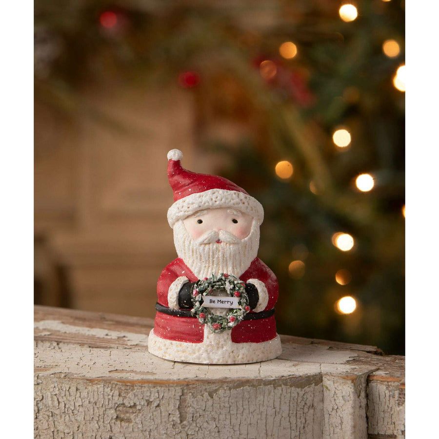 Be Merry Santa by Bethany Lowe Designs, christmas decor