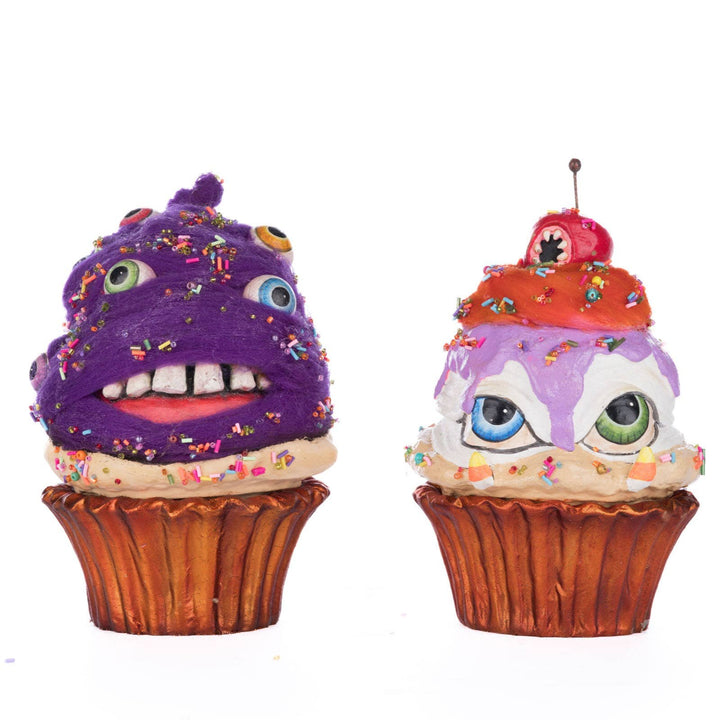 Creepy Cupcakes Crazy Eyes And Crabby Crumbs Set of 2