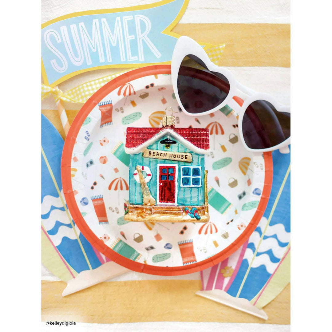 Beach House Ornament