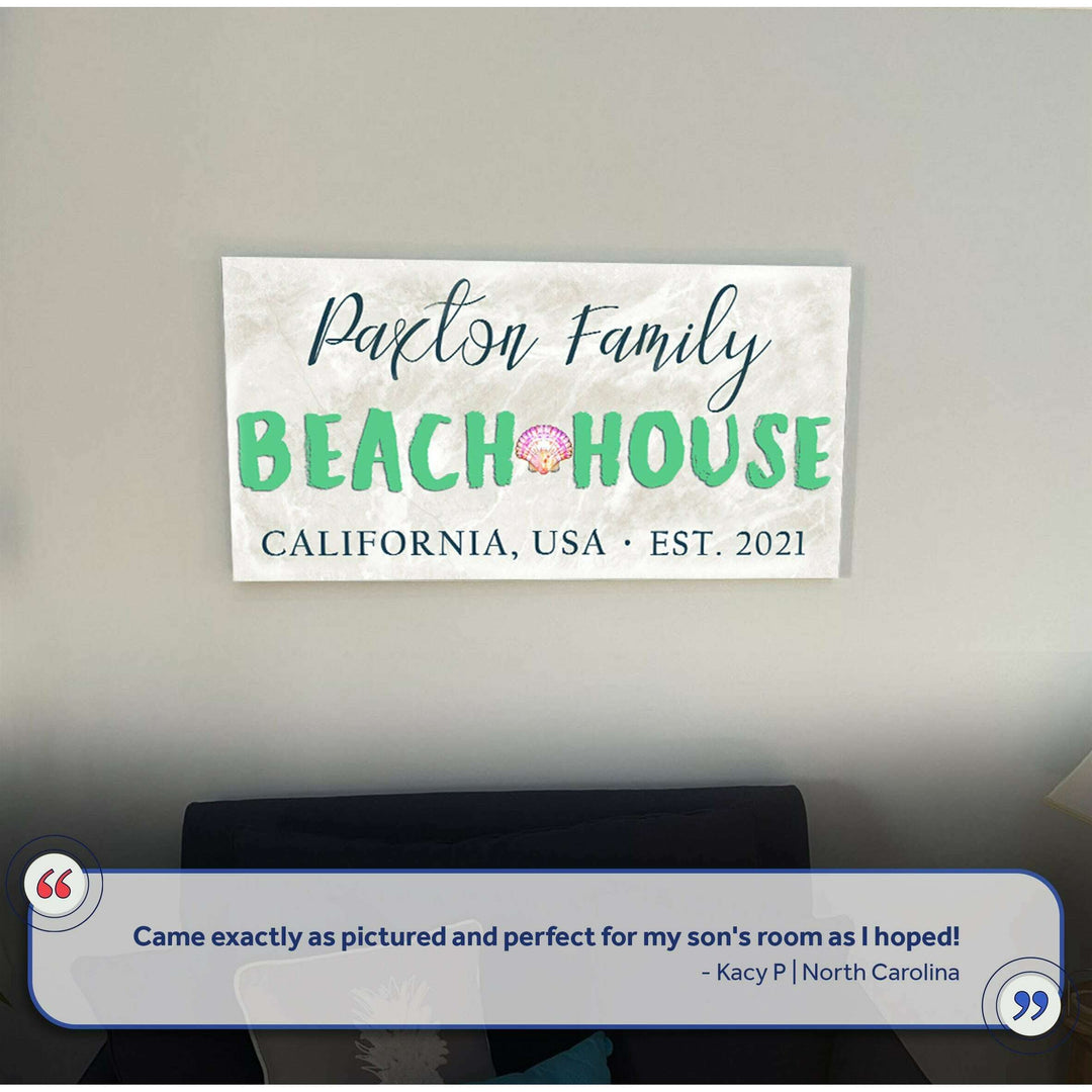 Beach House Sign III