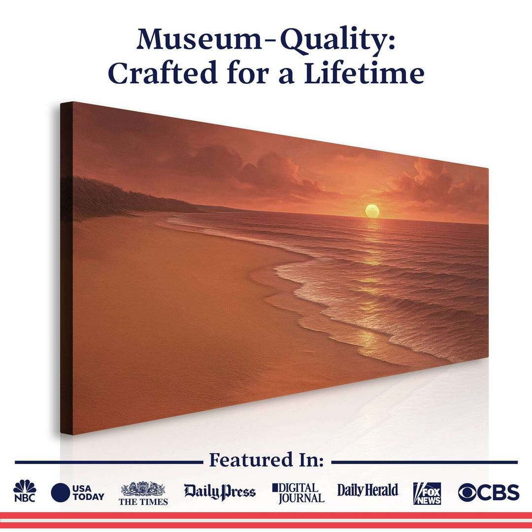 Beach Shoreline Coastal Wall Art VII