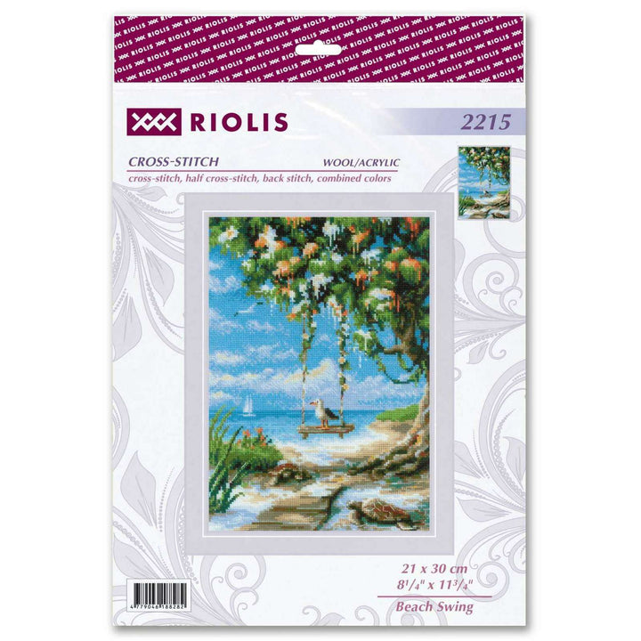Beach Swing R2215 Counted Cross Stitch Kit