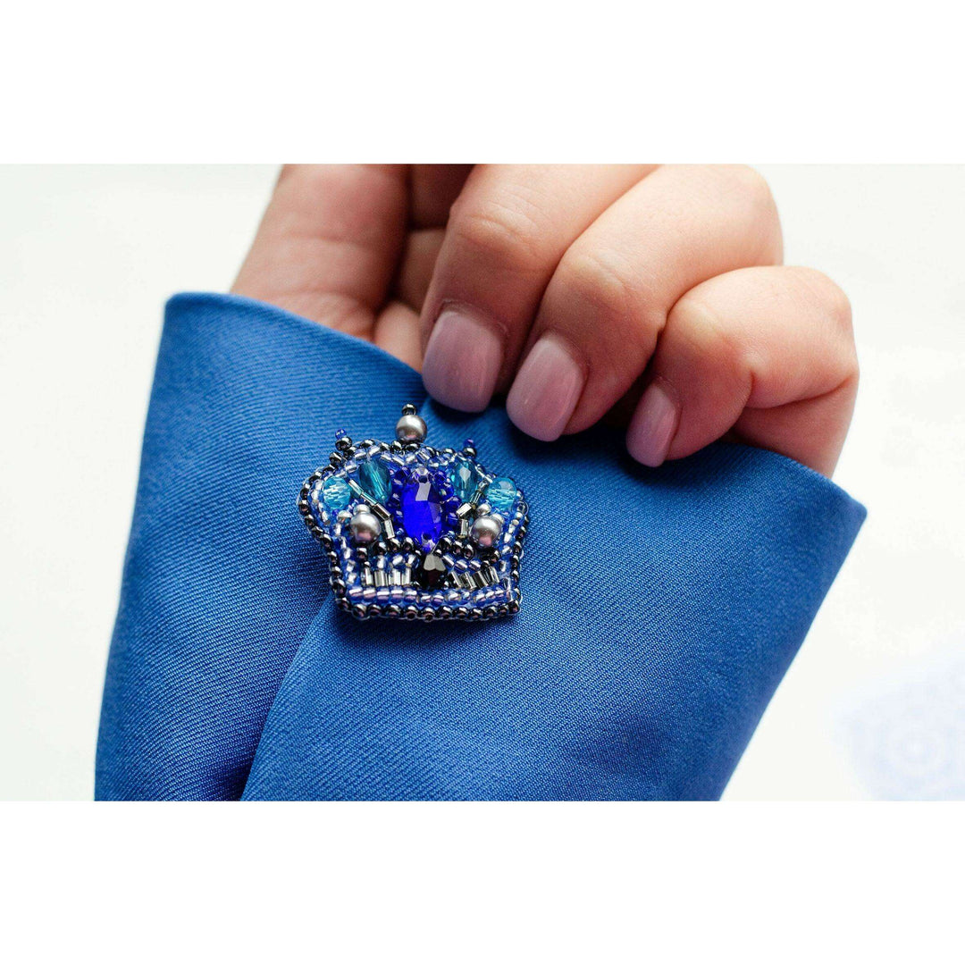Bead Embroidery Decoration Kit  - Crown AD-228