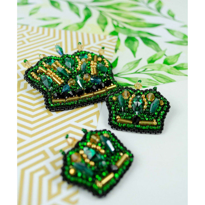 Bead Embroidery Decoration Kit  - Symbol of the monarch AD-229