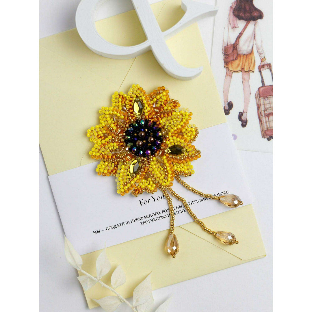 Bead Embroidery Decoration Kit Little sun AD-206