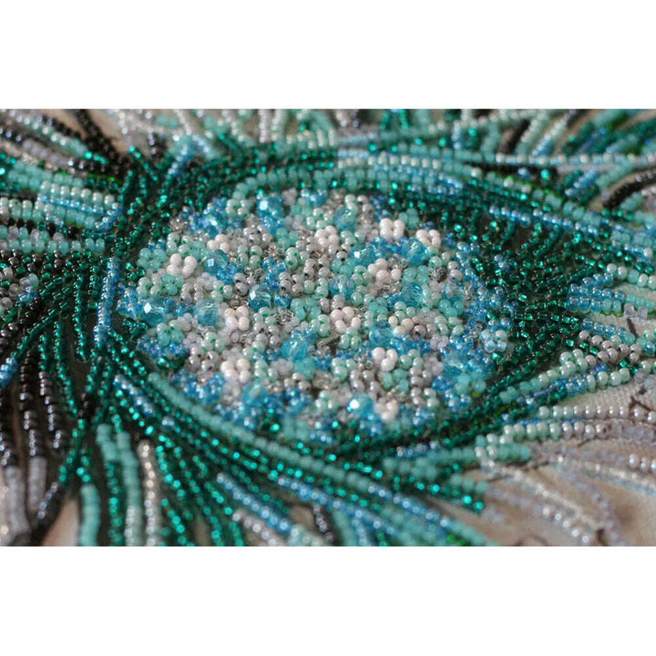 Bead Embroidery Kit - Aquamarine