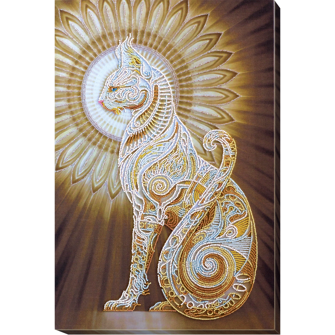 Bead Embroidery Kit - Bast. Egyptian Cat