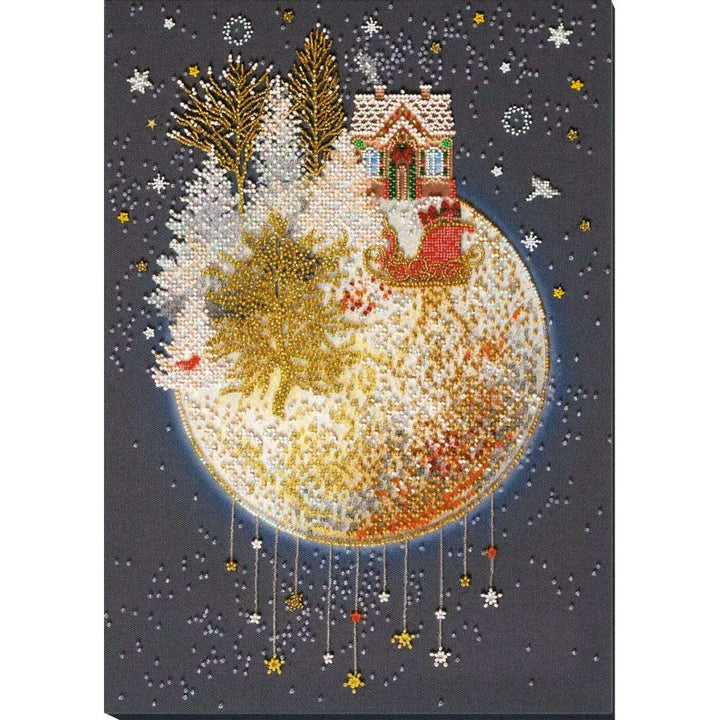 Bead Embroidery Kit - Christmas tale AB-829