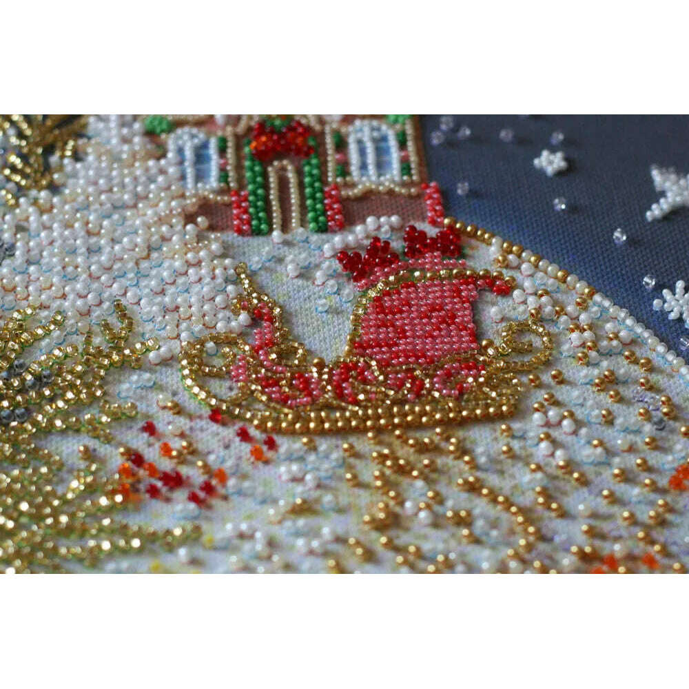 Bead Embroidery Kit - Christmas tale AB-829