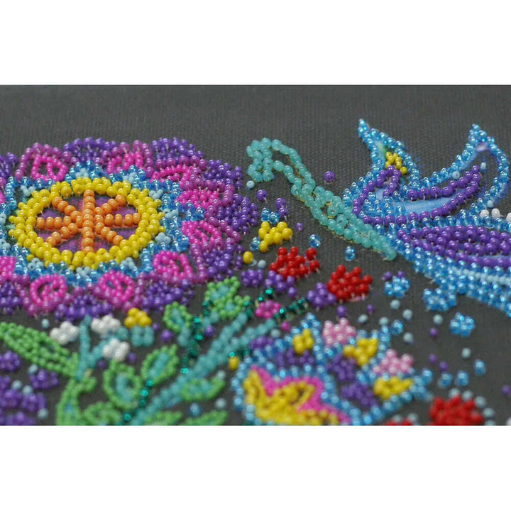 Bead Embroidery Kit - Cup of happiness