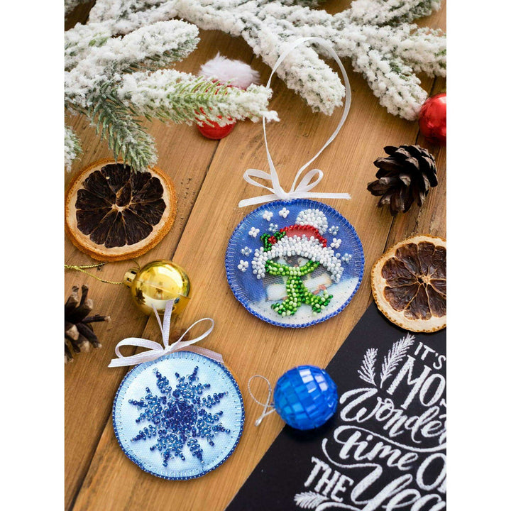 Bead Embroidery kit - Decoration Warm embrace ABT-005