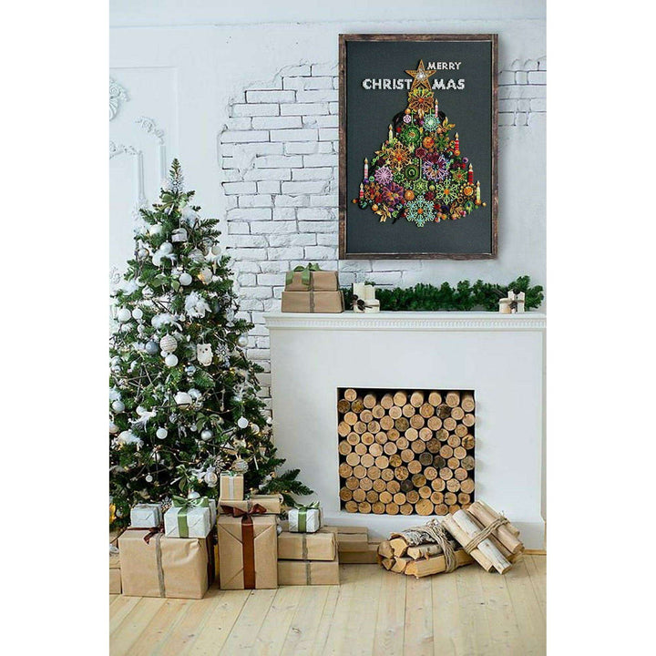 Bead Embroidery Kit - Golden lights AB-787