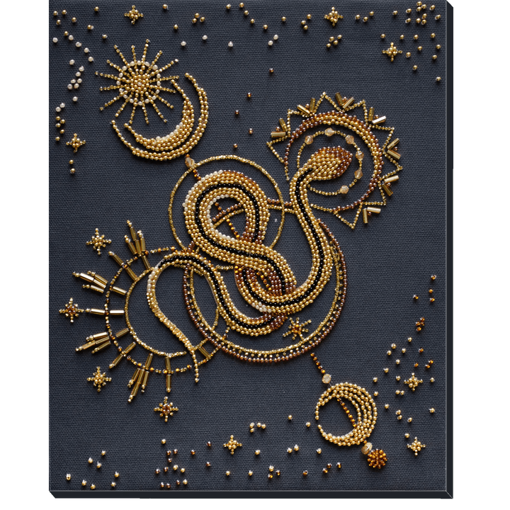 Bead Embroidery Kit - Golden talisman AB-921