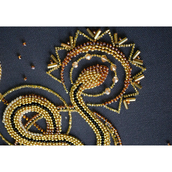 Bead Embroidery Kit - Golden talisman AB-921