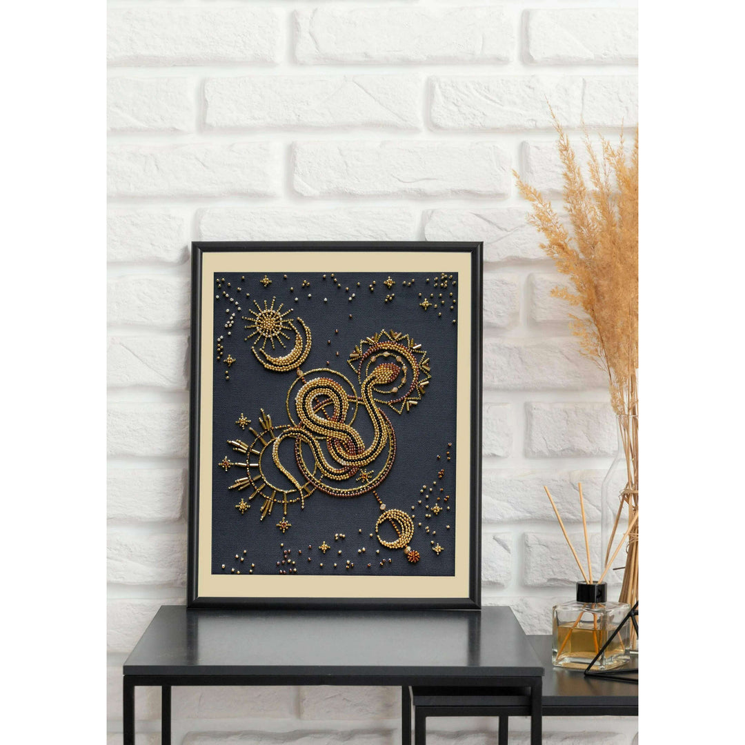 Bead Embroidery Kit - Golden talisman AB-921