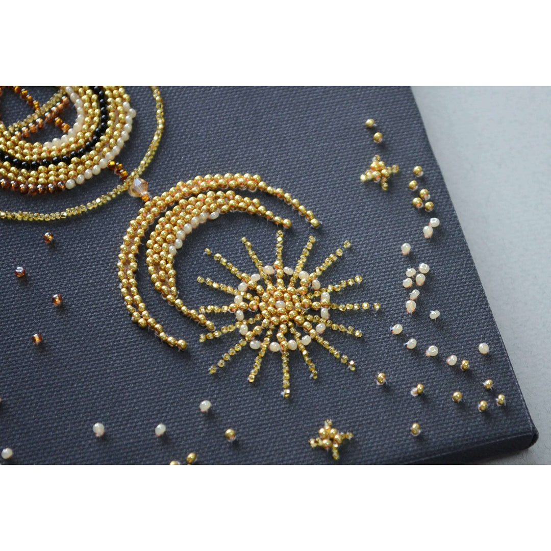 Bead Embroidery Kit - Golden talisman AB-921