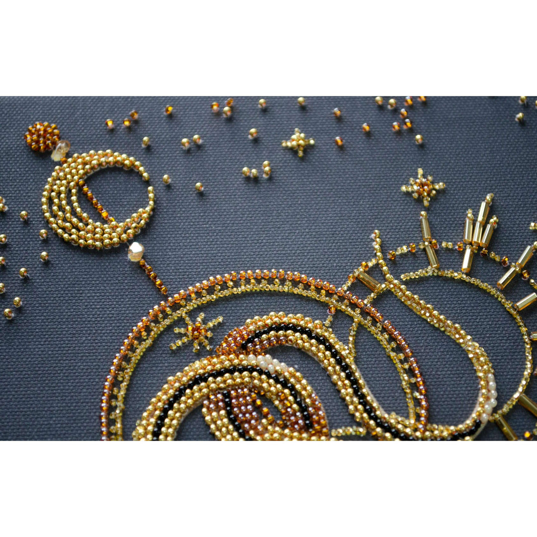 Bead Embroidery Kit - Golden talisman AB-921