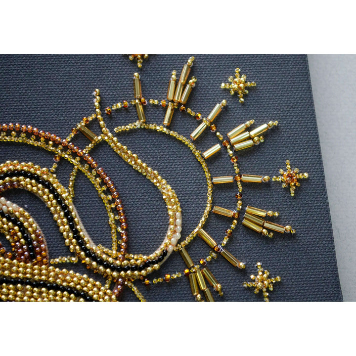 Bead Embroidery Kit - Golden talisman AB-921