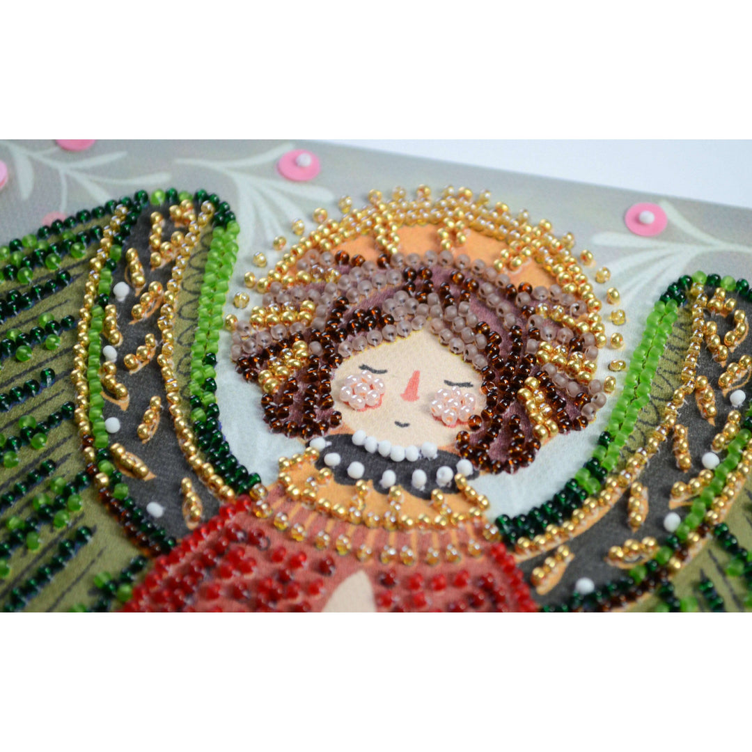 Bead embroidery kit - Guardian of the Christmas Miracle AMB-114