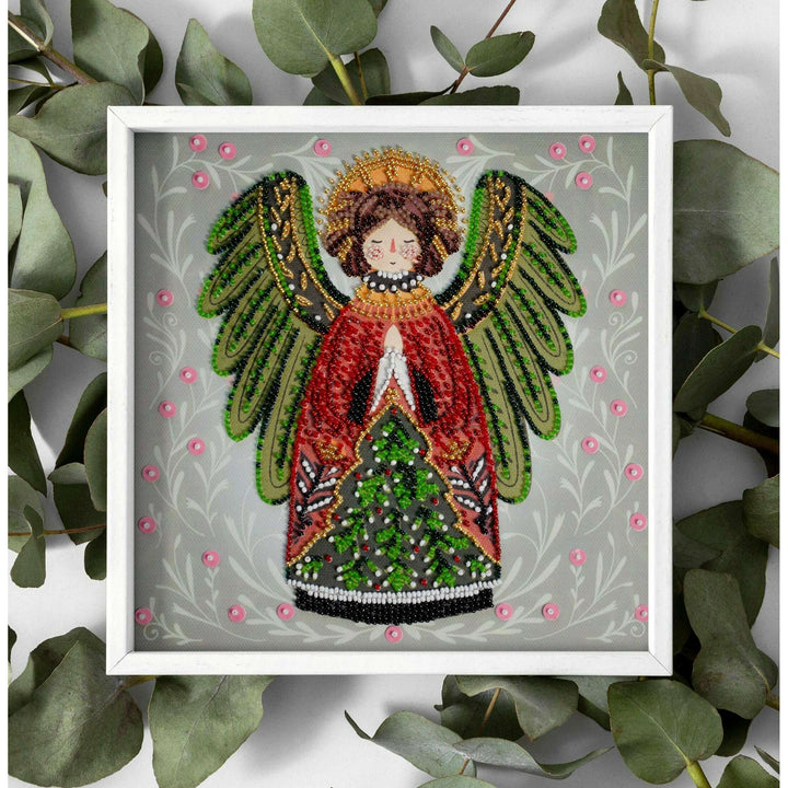 Bead embroidery kit - Guardian of the Christmas Miracle AMB-114