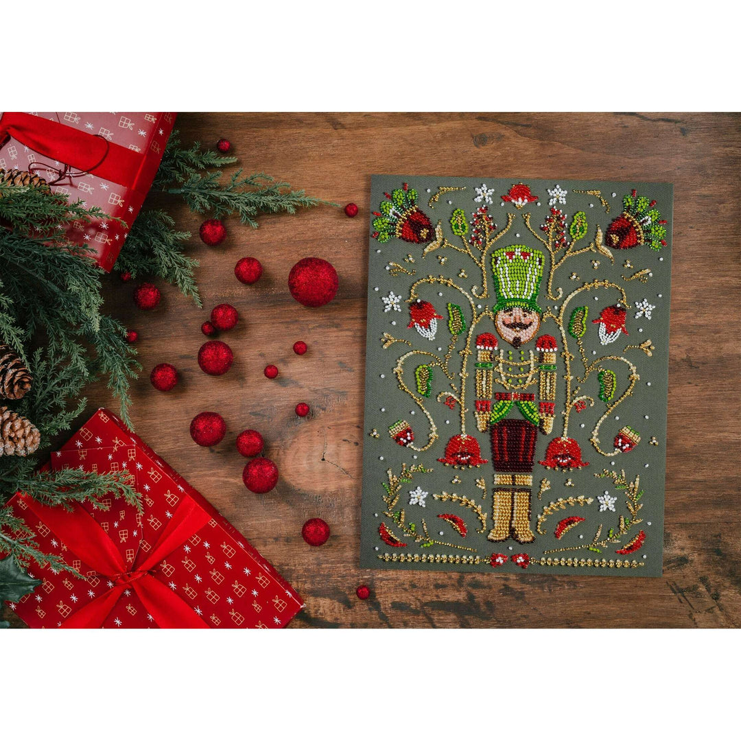 Bead Embroidery Kit - Hero of the Christmas Night AB-926