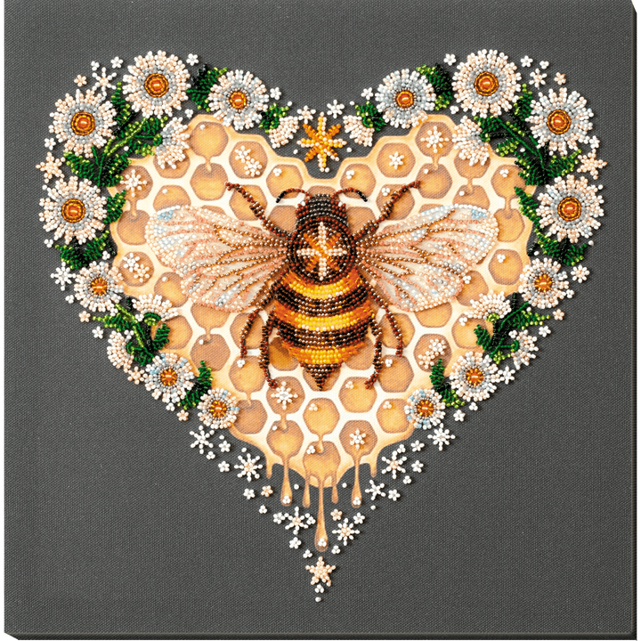 Bead Embroidery Kit - Honey plant AB-815
