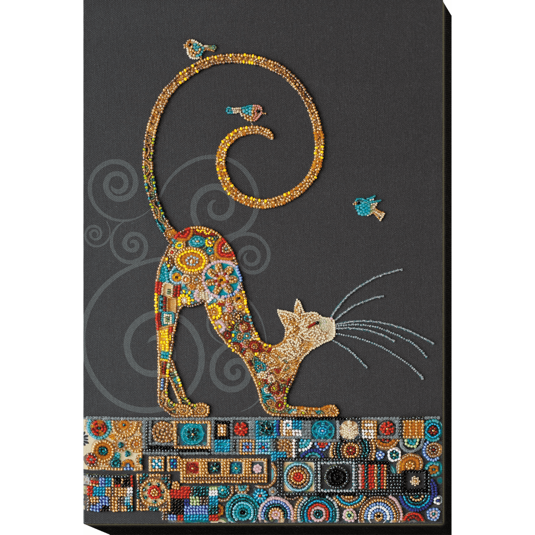 Bead Embroidery Kit - Kitty AB-791