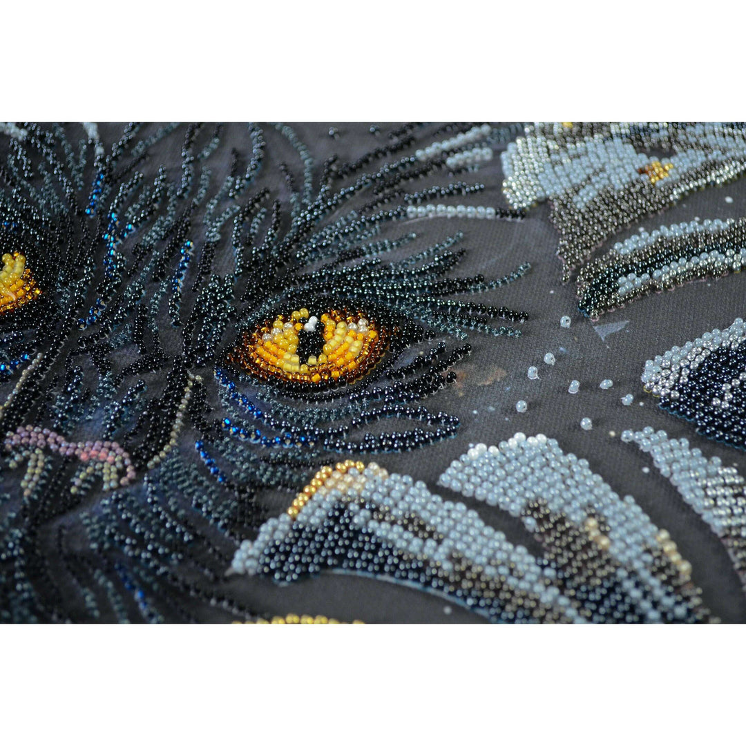 Bead Embroidery Kit - Lurking AB-937