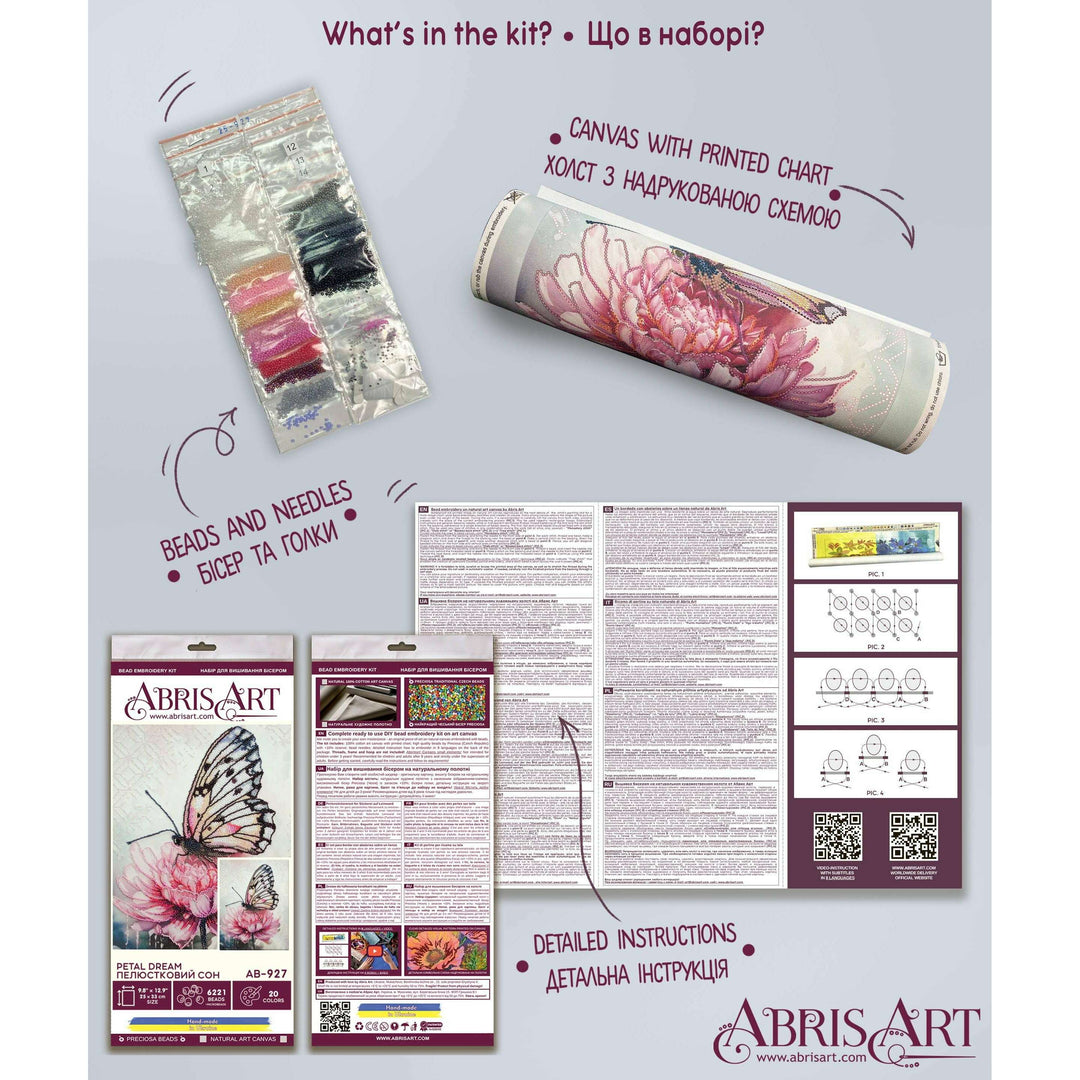 Bead Embroidery Kit - Petal dream AB-927