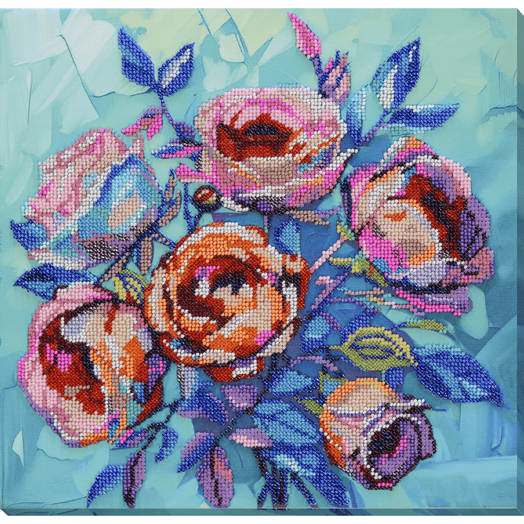 Bead Embroidery Kit - Roses for the Soul AB-945