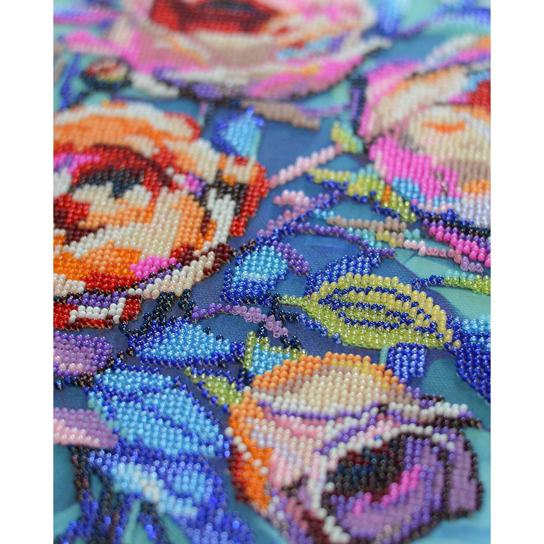 Bead Embroidery Kit - Roses for the Soul AB-945