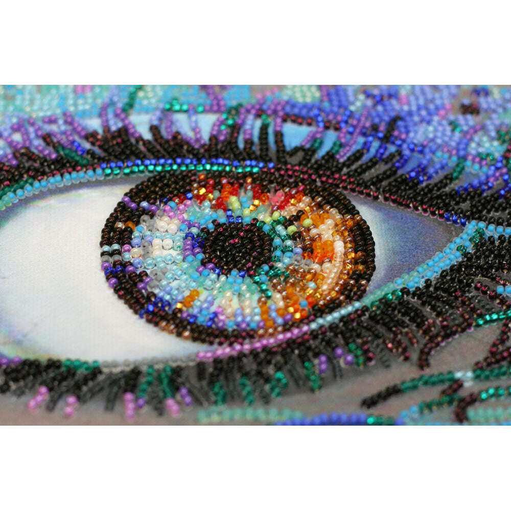Bead Embroidery Kit - Royal gaze AB-788