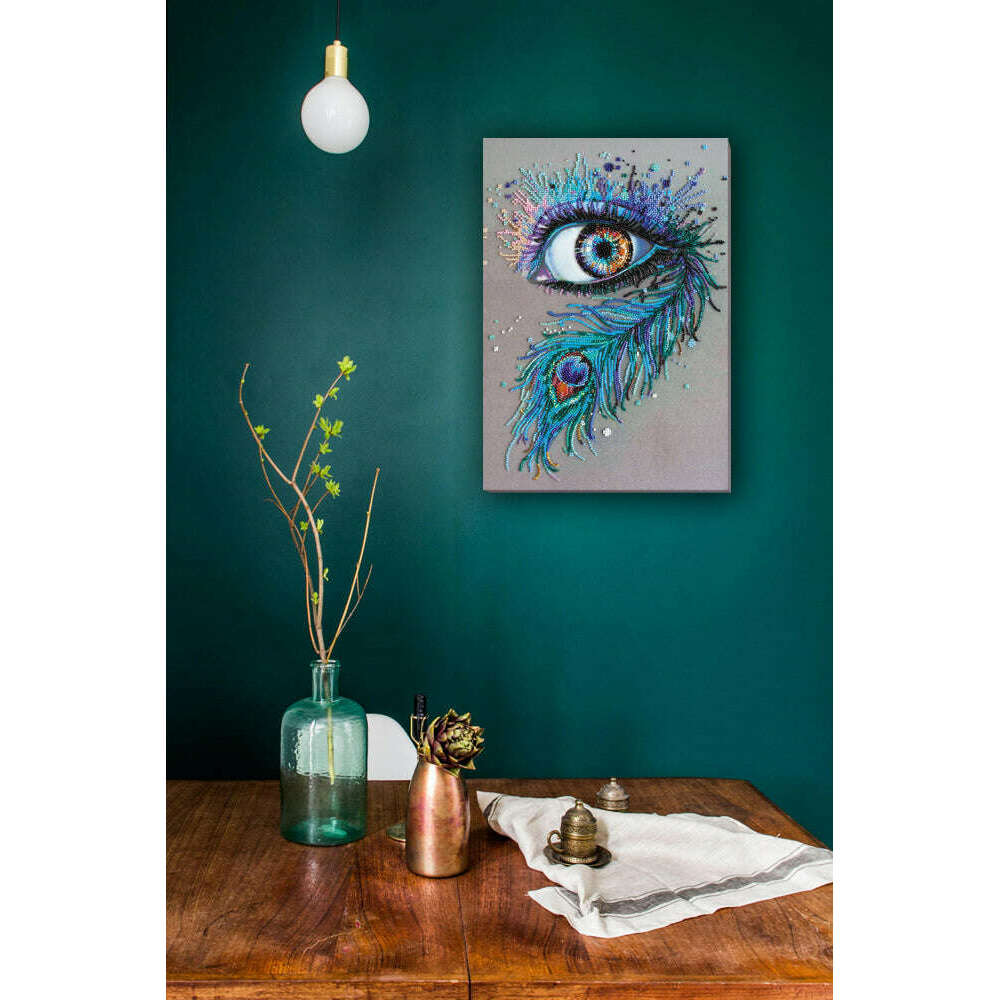 Bead Embroidery Kit - Royal gaze AB-788
