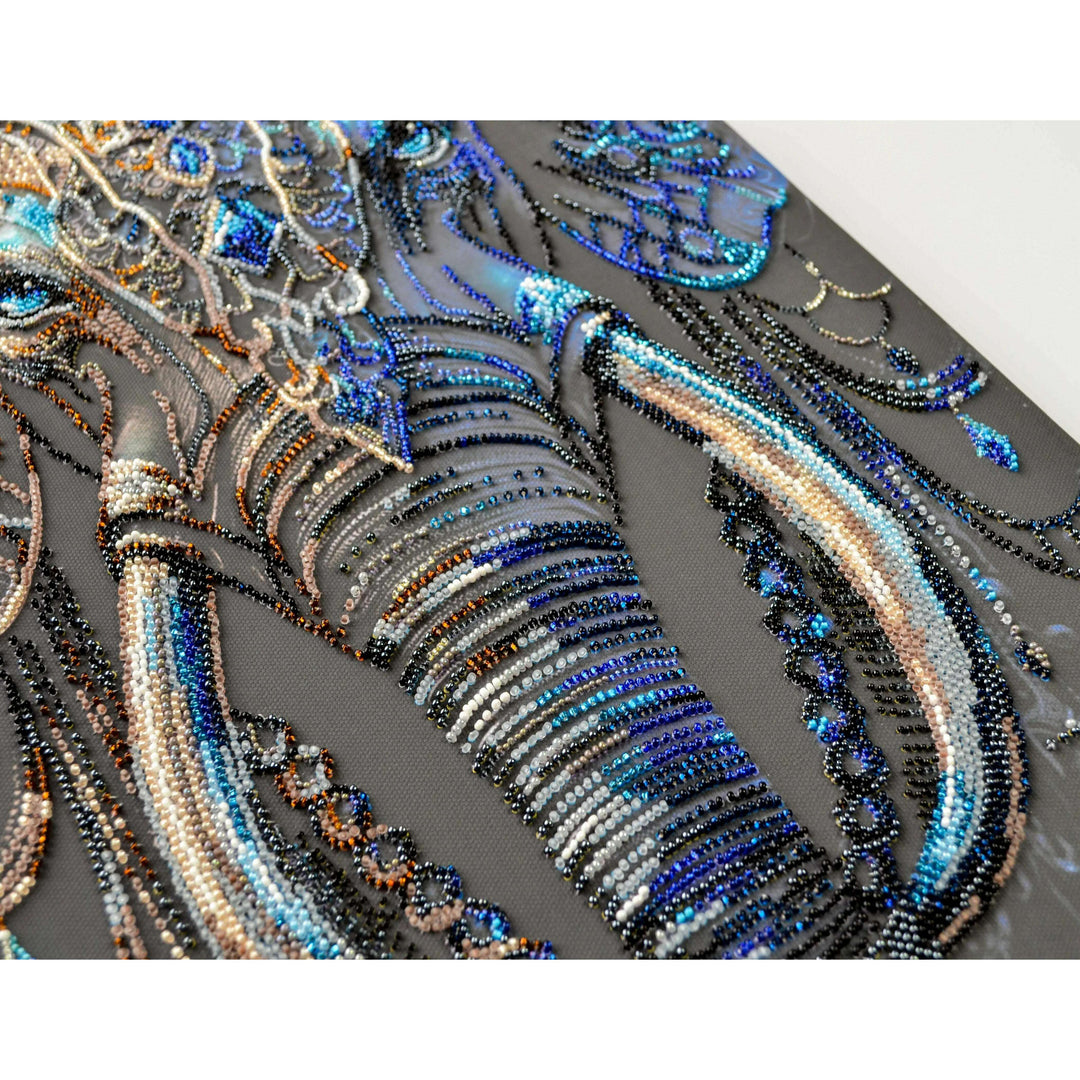 Bead Embroidery Kit - Sage gaze