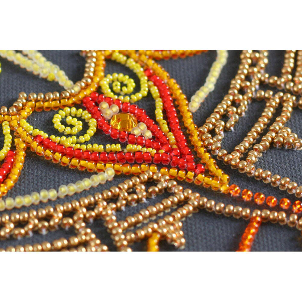 Bead Embroidery Kit - Sunny pattern