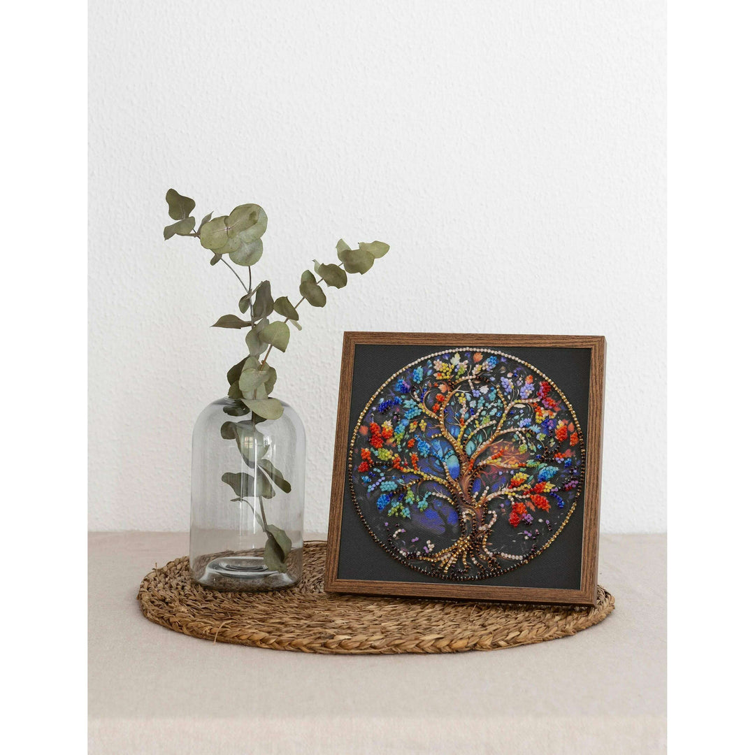 Bead embroidery kit - The color of life AM-252