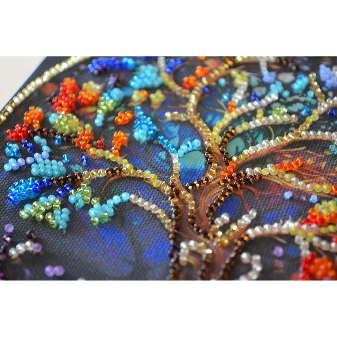 Bead embroidery kit - The color of life AM-252
