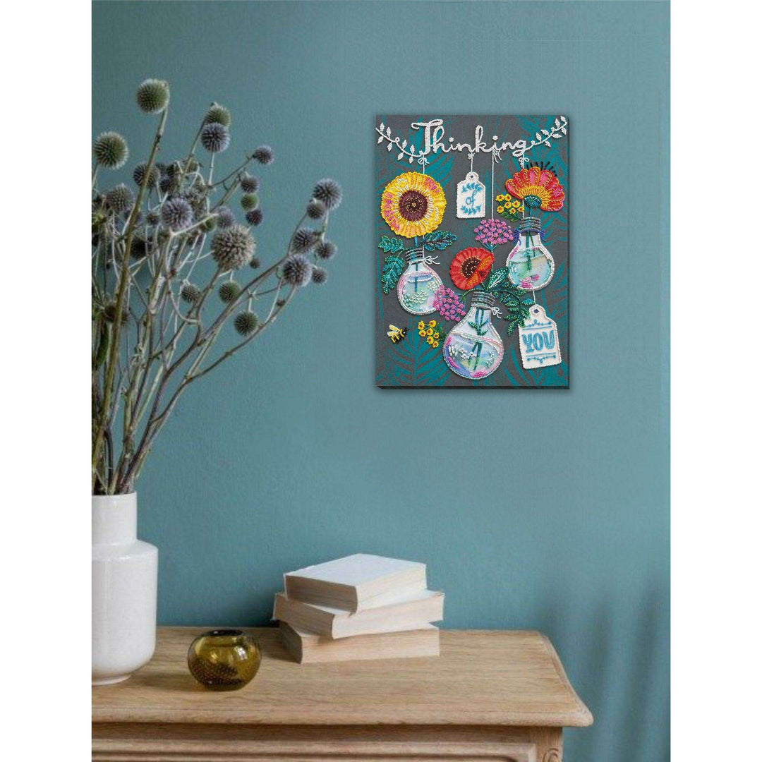 Bead Embroidery Kit - Thinking of you AB-816
