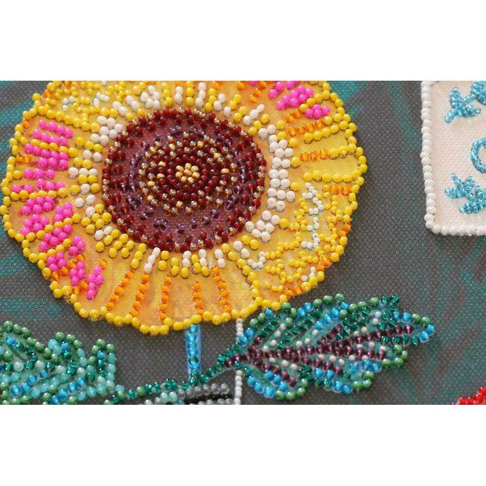 Bead Embroidery Kit - Thinking of you AB-816