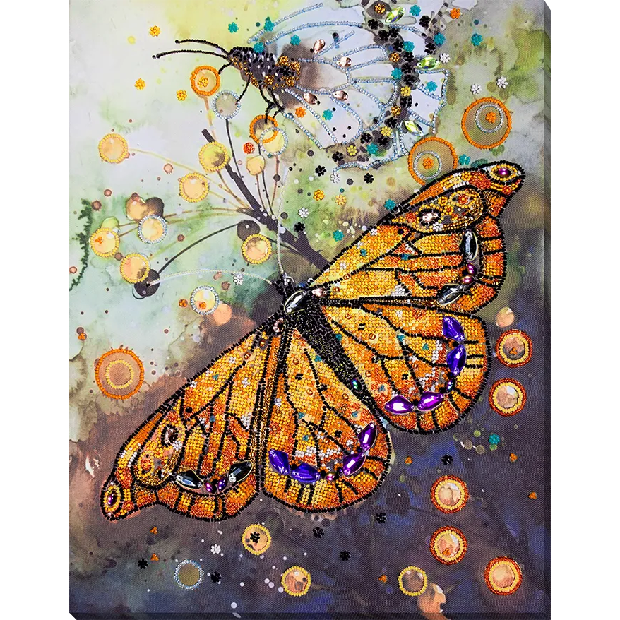 Bead Embroidery Kit Amber flight AB-874