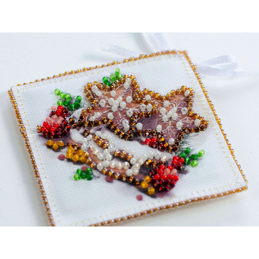 Bead Embroidery Kit Decoration - Holiday baking ABT-033