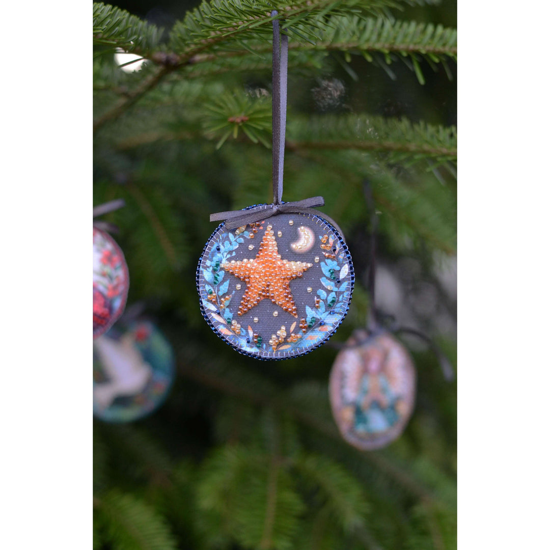 Bead Embroidery Kit Decoration - Star, shine! ABT-037